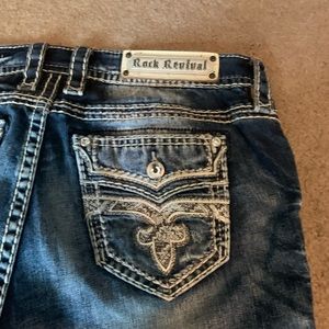 Women's Rock Revival "" Easy Boot Jeans size 30X33